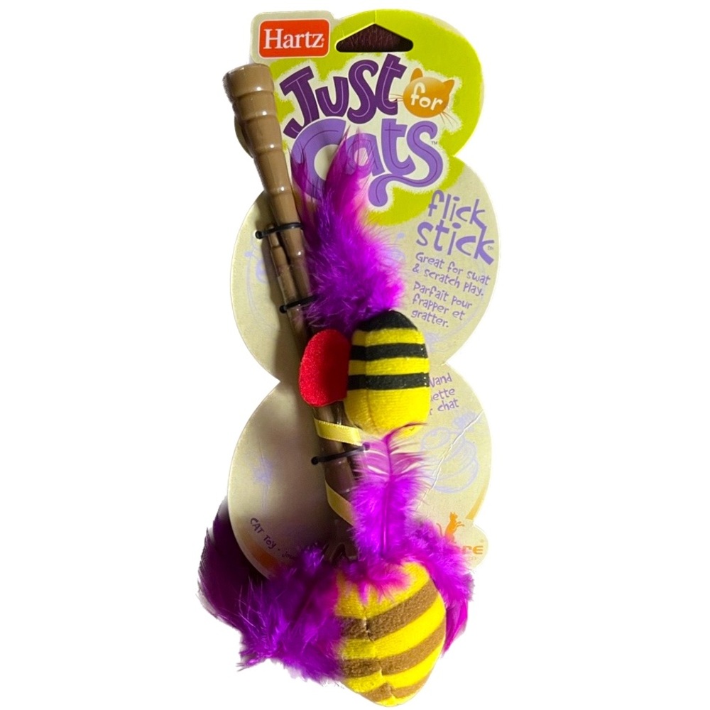 Interactive “Flick Stick” Cat Toy